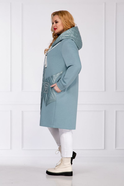 Кардиган БагираАнТа 776 бирюза - фото 2