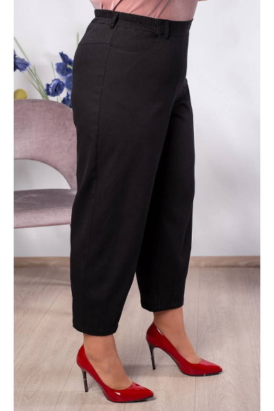 Облегающие брюки из текстиля с резинкой и карманами Camelia 21118 3 - фото 3