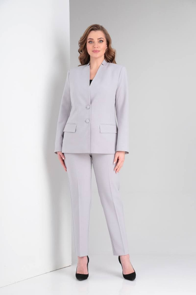 Брюки, жакет Vilena 776 глицин - фото 1