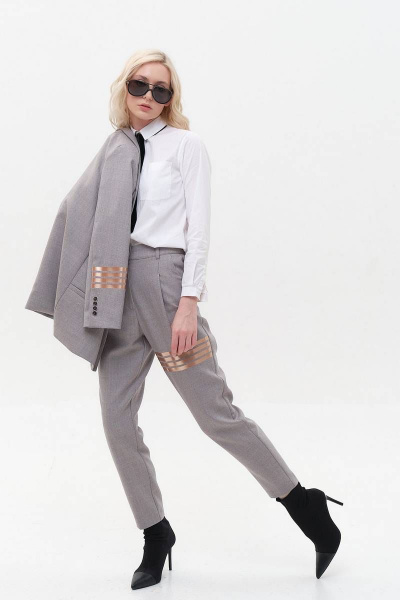 Брюки Garsonnier 1200300404 серый - фото 6