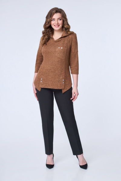 Джемпер DaLi 2206 рыжий - фото 3