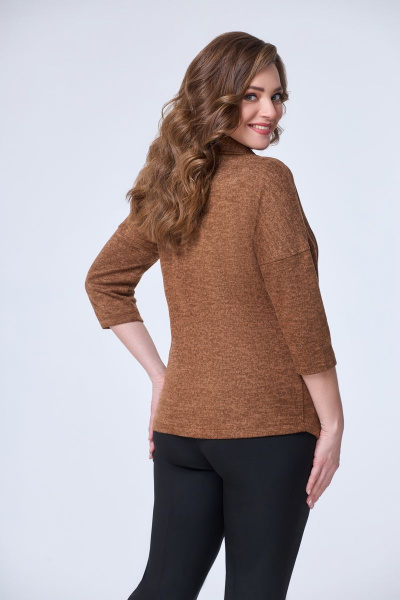 Джемпер DaLi 2206 рыжий - фото 2