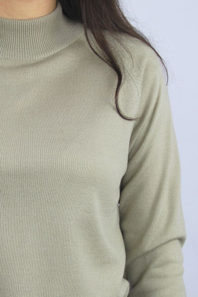 Свитер женский из трикотажа прямой с рукавом реглан Полесье С3316-15 5С1754-Д43 158,164 балтика - фото 3