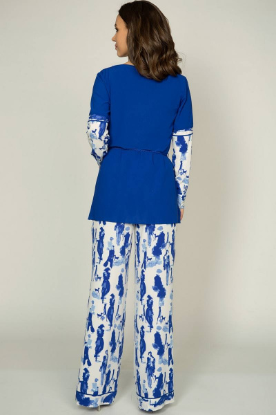 Блуза, брюки Teffi Style L-1391 мажорель - фото 3