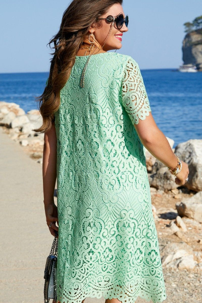 Платье Vittoria Queen 15463/1 салатовый - фото 2