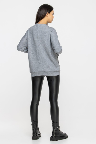 Джемпер Regina 21с1-502RG-19-0 серый - фото 10