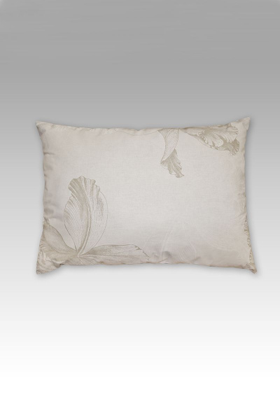 На каждый день бежевый чехол из поплина 68х48 Файбертек 6848.Лен.П - фото 1