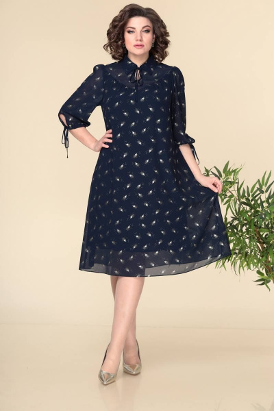 Платье Romanovich Style 1-2335 синий - фото 2