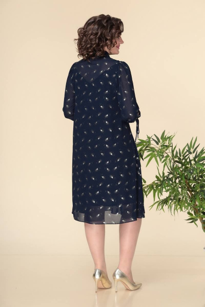 Платье Romanovich Style 1-2335 синий - фото 5