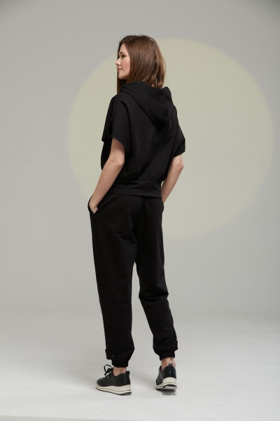 Брюки, свитшот Luna 025 черный - фото 6
