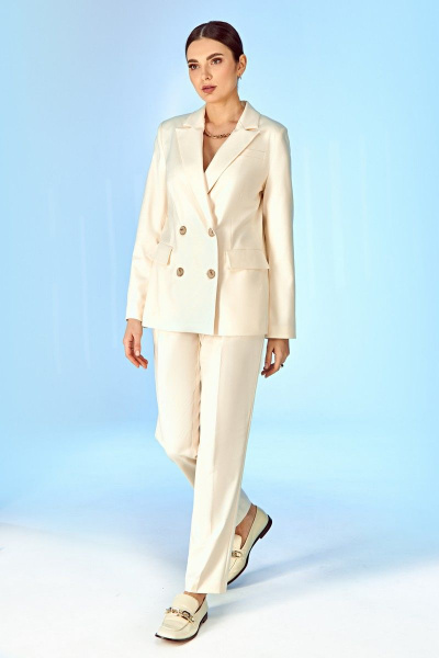 Брюки, жакет FOXY FOX 1312 латте - фото 2