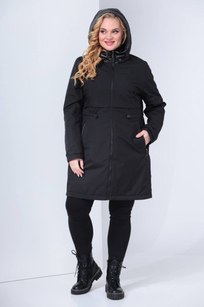 Куртка Shetti 2058 черный - фото 3