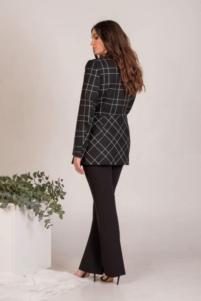 Жакет Mislana 708 клетка - фото 2