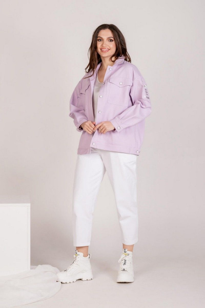 Жакет Mislana 210 лиловый - фото 2