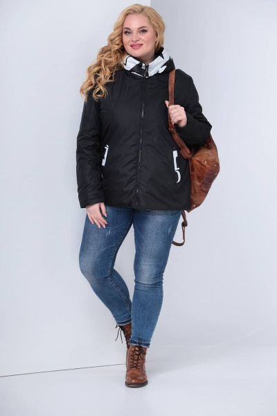 Куртка Shetti 2059 черный - фото 3