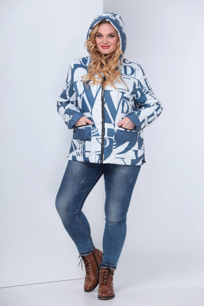 Куртка Shetti 2059 джинс - фото 6