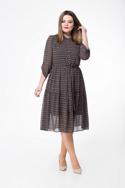 Платье из шифона в стиле casual длиной 108 см DaLi 5324 - фото 1