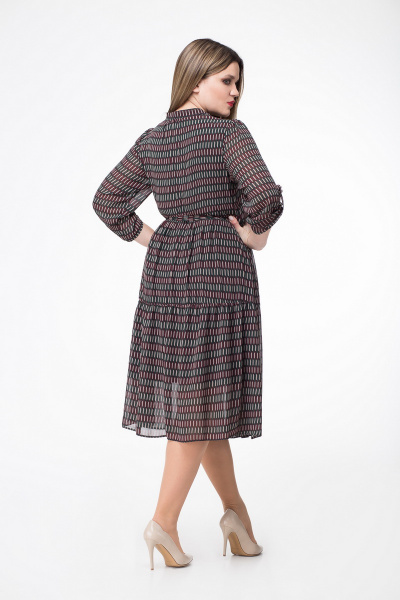 Платье из шифона в стиле casual длиной 108 см DaLi 5324 - фото 2