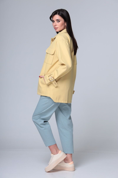 Куртка ALEZA 1004 желтый - фото 3