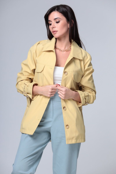 Куртка ALEZA 1004 желтый - фото 2