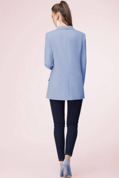 Жакет LeNata 11927 темно-голубой - фото 2