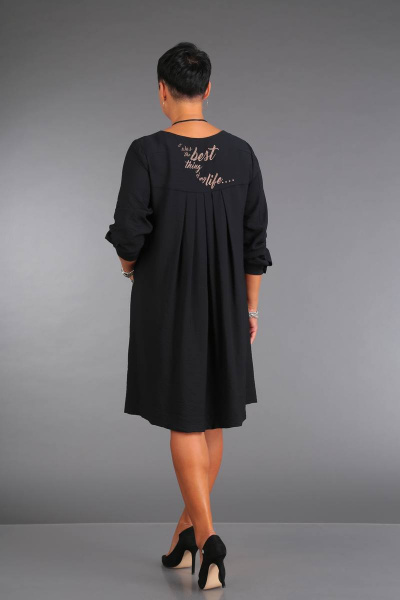 Платье ZigzagStyle 271 черный - фото 2