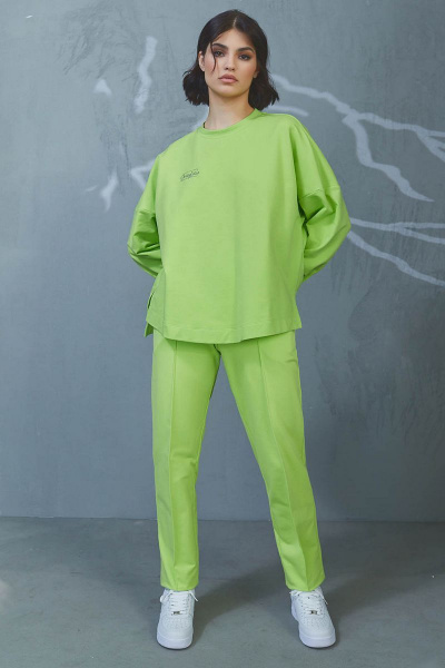 Брюки Rami 4120 лимонный - фото 2