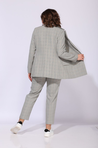Брюки, жакет ANASTASIA MAK 791 хаки - фото 4