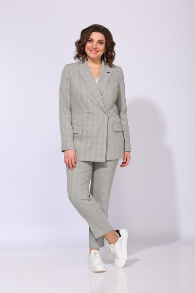 Брюки, жакет ANASTASIA MAK 791 хаки - фото 2