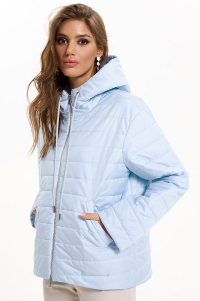 Куртка AYZE 2486 голубой - фото 3