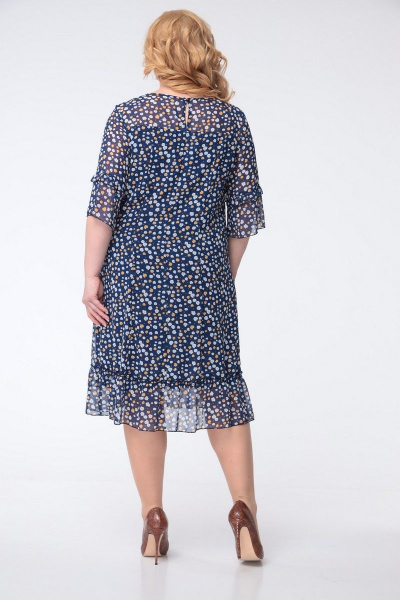 Платье Bonna Image 704 сине_желтый - фото 7