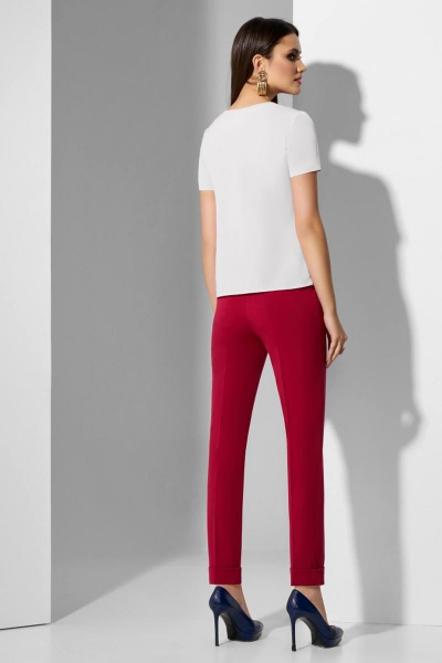 Блуза, брюки, жакет Lissana 3626 розовый_павлин/молочный - фото 5