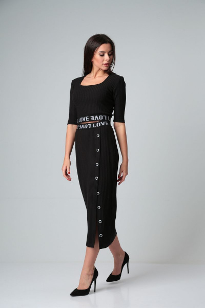 Топ и юбка из трикотажа с декоративной тесьмой Диомант 1769 - фото 6