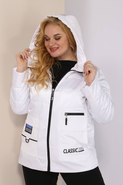Куртка Shetti 2063 белый - фото 5