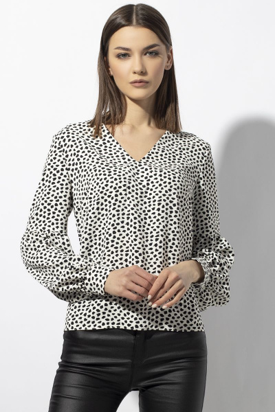 Блуза VIZAVI 659 молочный - фото 6