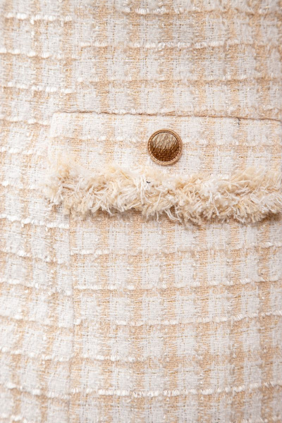 Брюки, жакет ANASTASIA MAK 995 бежевый - фото 8