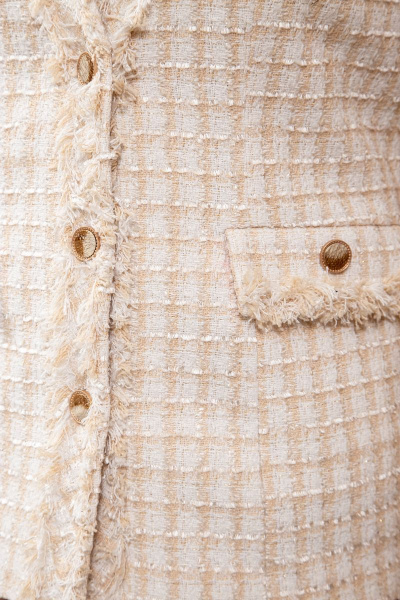 Брюки, жакет ANASTASIA MAK 995 бежевый - фото 7