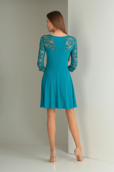 Платье Tensi 140 бирюза - фото 3
