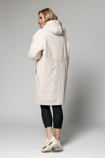 Плащ Bugalux 412 170-молоко/красный - фото 2