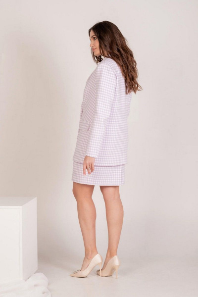 Жакет Mislana 767 светлая_лаванда - фото 4