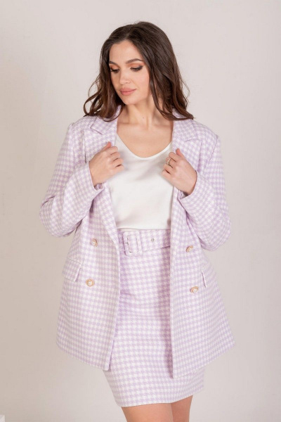 Жакет Mislana 767 светлая_лаванда - фото 1