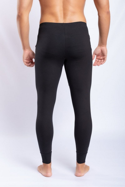 Кальсоны мужские из трикотажа с усиленной передней планкой SERGE 7101/31 black001 - фото 2