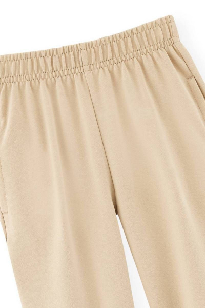 Брюки-джоггеры из трикотажа с браш-эффектом Bell Bimbo 220065 св.бежевый - фото 2