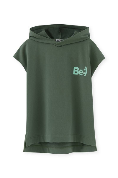 Летний жилет из трикотажа с тематическим принтом для мальчика Bell Bimbo 220173 хаки - фото 2