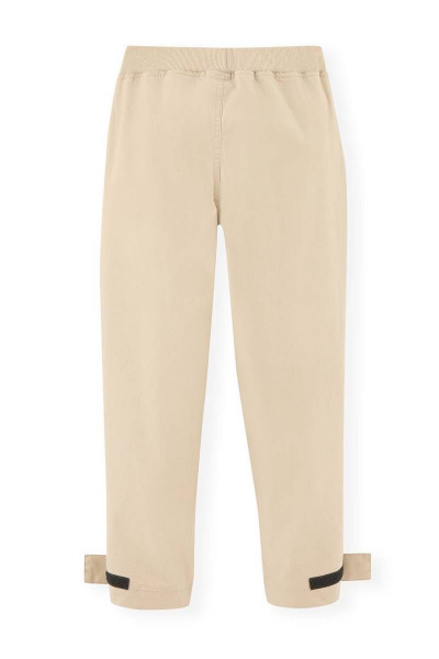 Брюки-джоггеры из твила с манжетами и регулировкой Bell Bimbo 221162 св.бежевый - фото 3