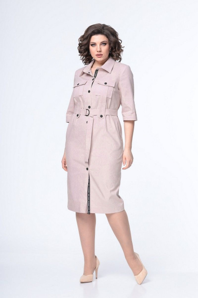 Платье Bonna Image 699 бежевый - фото 1