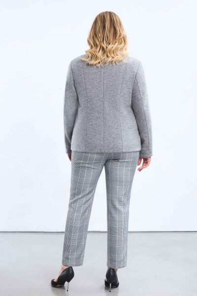 Куртка Pretty 2170 светло-серый - фото 5