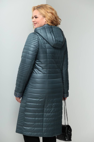 Полупальто Shetti 2053-1 изумруд - фото 5