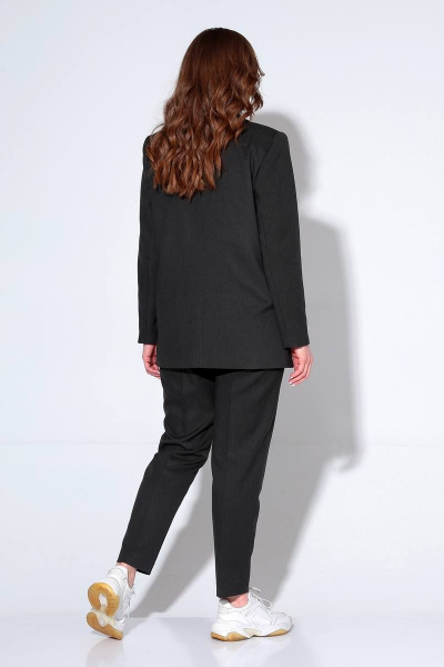 Брюки, жакет Liona Style 798 графит - фото 5