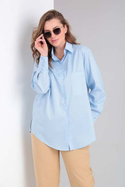 Рубашка Bliss 8205 голубой - фото 2